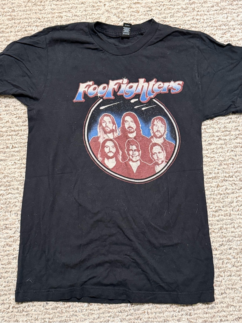 Foo Fighters Black Graphic Band Tee